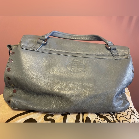 Zanellato Postina Daily Shoulder/Crossbody Bag (Light Blue) - Picture 4 of 10